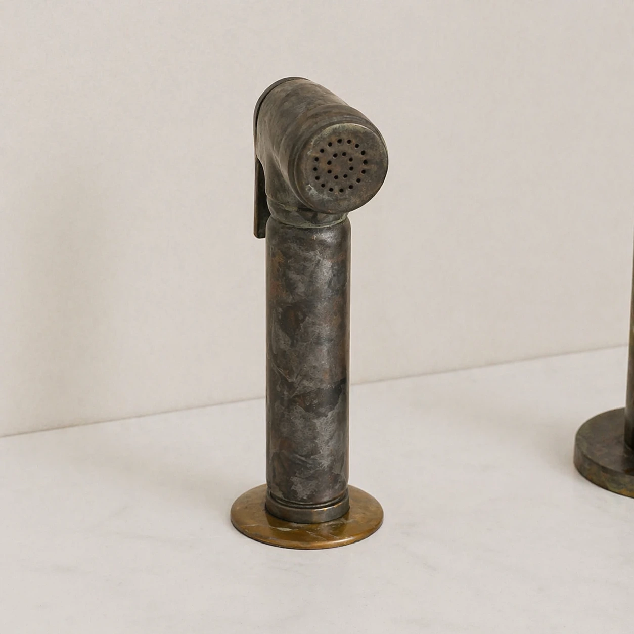 Handmade Brass Bridge Kitchen Faucet