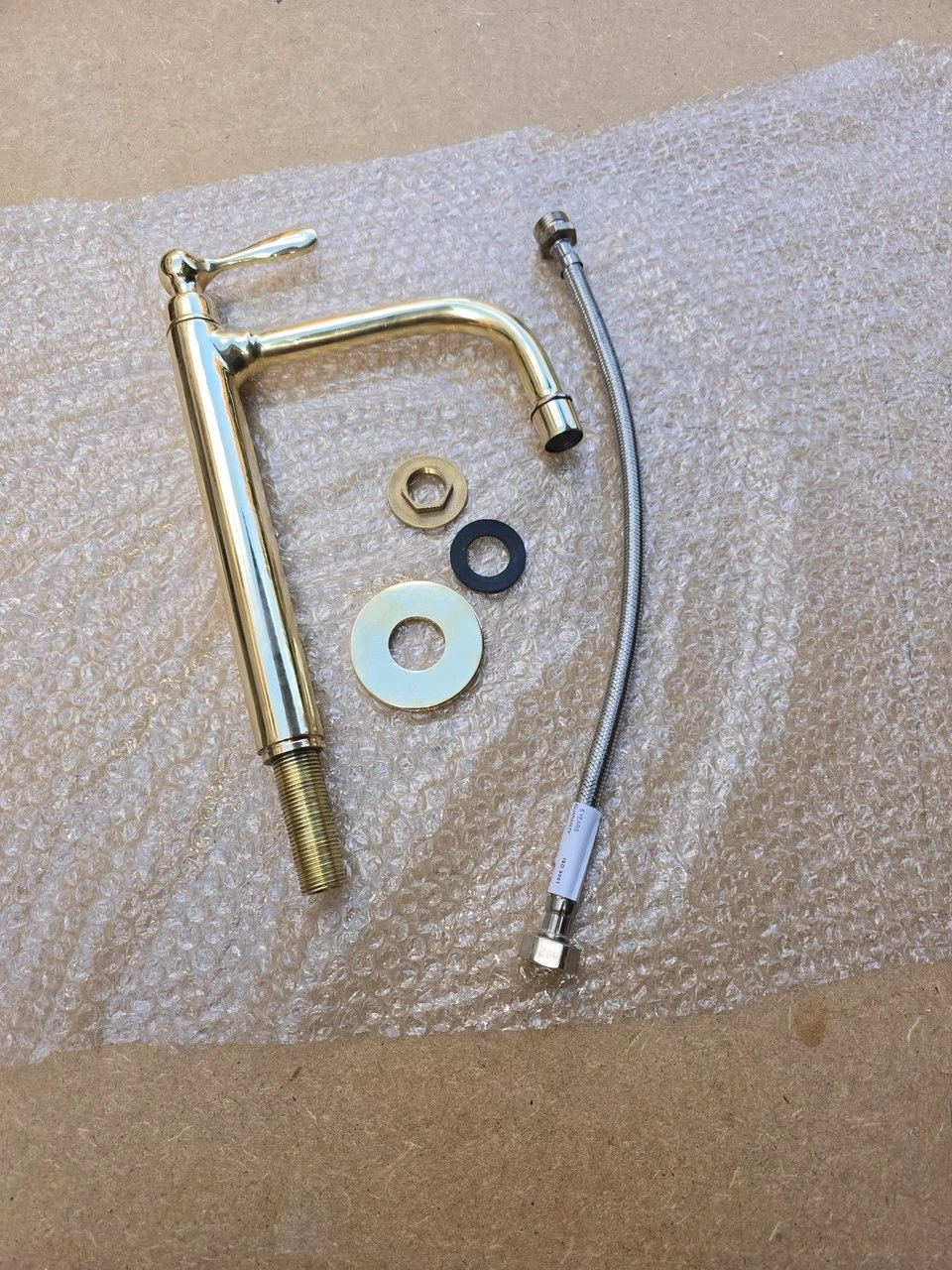 Moroccan Handmade Brass Bathroom Vanity Faucet