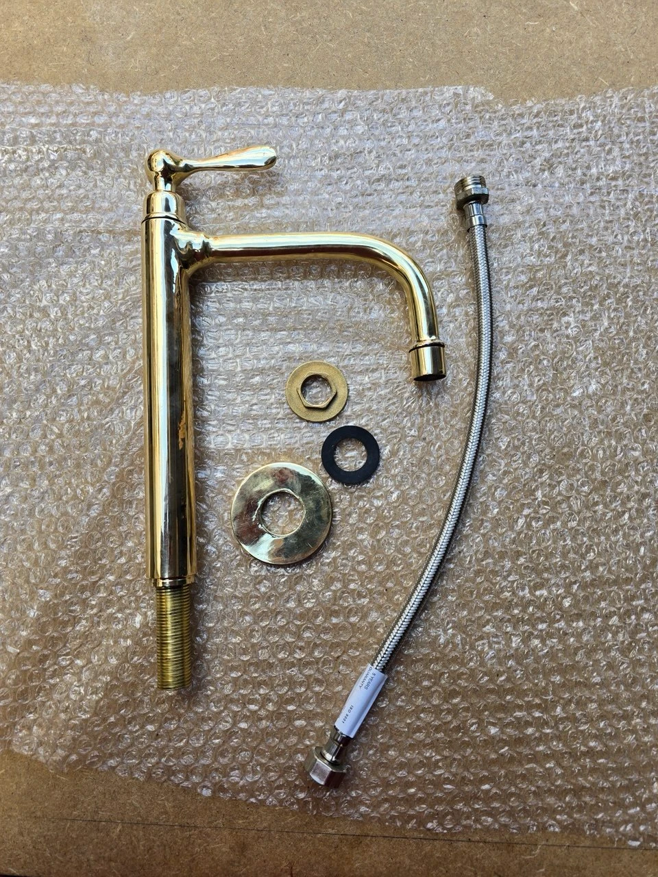 Moroccan Handmade Brass Bathroom Vanity Faucet